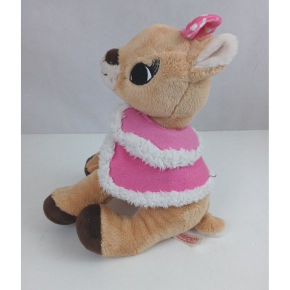 Dan Dee Rudolph The Red Nosed Reindeer Clarice 14" Collectible Plush Rare - Picture 5 of 7